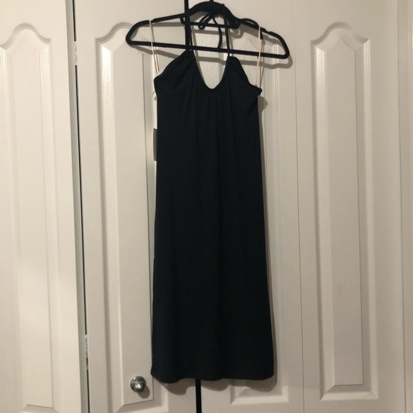 ARITZIA/ WILFRED Lanai Halter Midi Dress - Picture 2 of 5